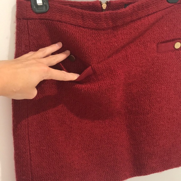 Club Monaco tweed mini skirt - Picture 4 of 5